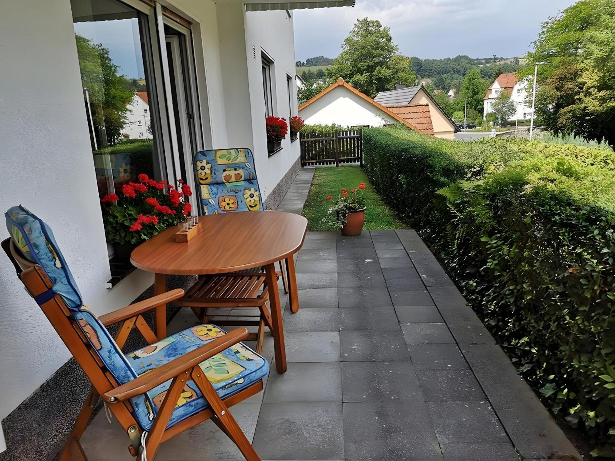 Ferienwohnung Am Schlosspark Melsungen Luaran gambar