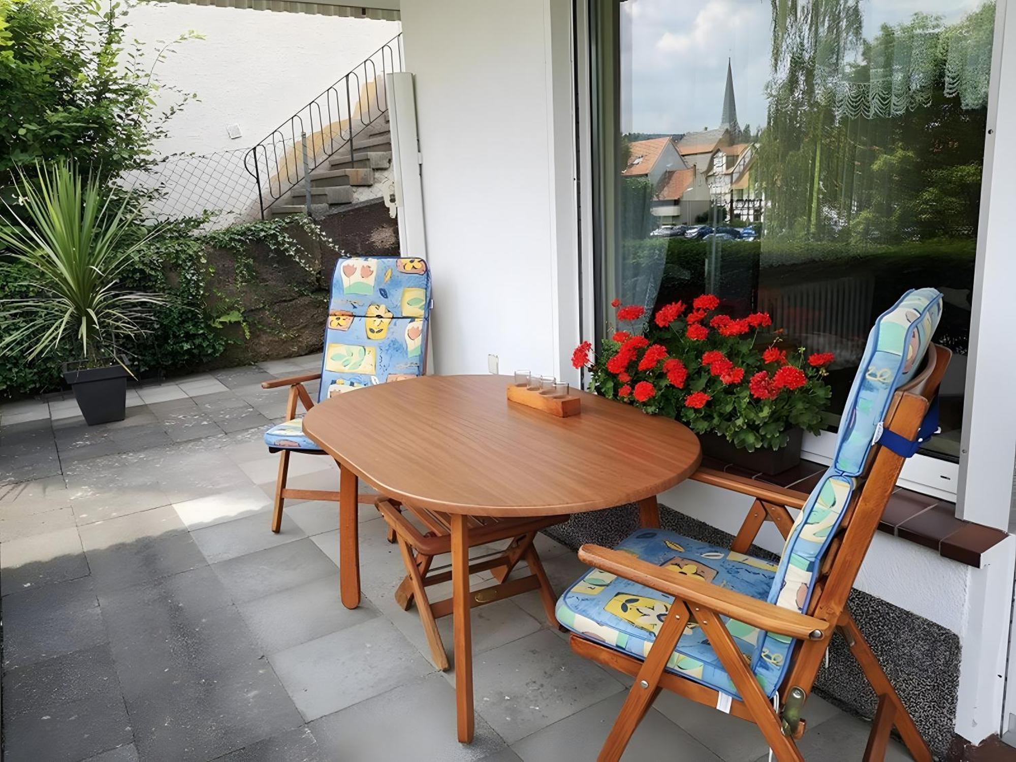 Ferienwohnung Am Schlosspark Melsungen Luaran gambar